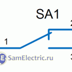 Схема проходного переключателя