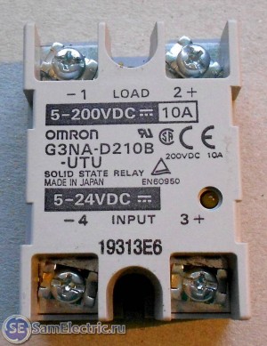 SSR OMRON DC-DC твёрдотельные реле постоянного тока