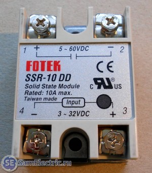 SSR FOTEK DC-DC твёрдотельные реле постоянного тока