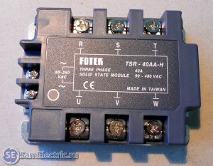 Fotek 3 phase 40A