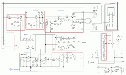 Схема электрическая Ресанта-10000