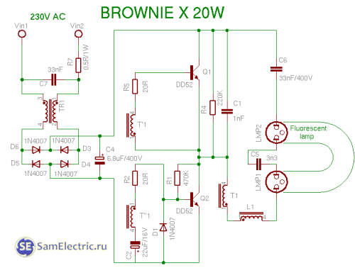 browniex 20w