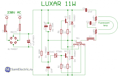 luxar 11w