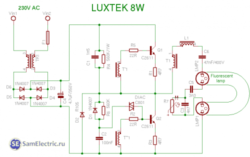 luxtek 8w