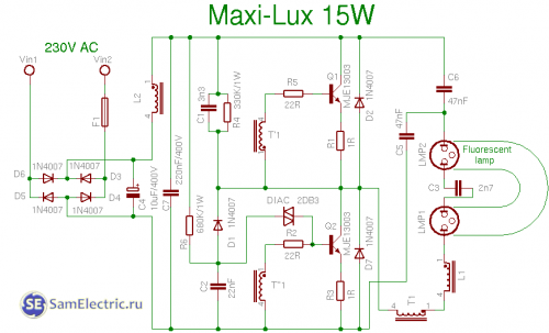 maxilux 15w